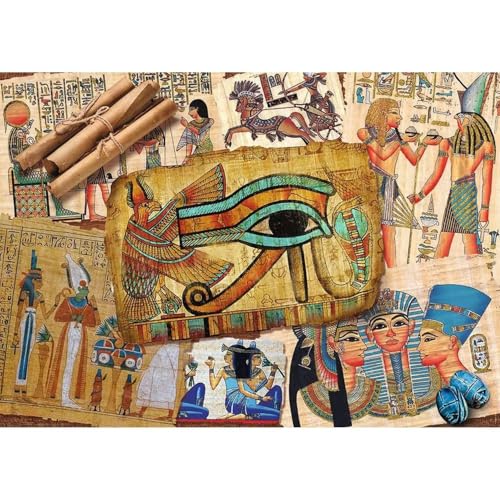 Nathan Puzzle 1000 Teile – Die Papyrus des Alten Ägypten – Erwachsene und Kinder ab 14 Jahren – Hochwertiges Puzzle – Fotokollektion – 12000908 Nathan Puzzle 1000 Teile – Die Papyrus des Alten Ägypten – Erwachsene und Kinder ab 14 Jahren – Hochwertiges Puzzle – Fotokollektion – 12000908 von Nathan