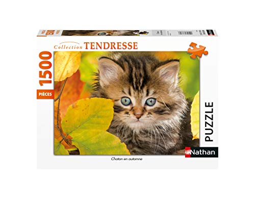Nathan Puzzle 1500 Teile Kätzchen im Herbst Erwachsene, 4005556878031 Nathan Puzzle 1500 Teile Kätzchen im Herbst Erwachsene, 4005556878031 von Nathan
