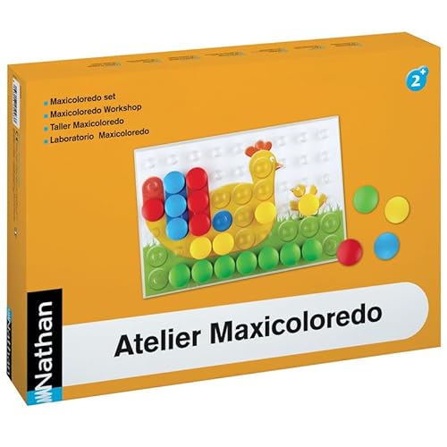 Nathan nathan345093 maxicoloredo Mosaik Spiel Set von NATHAN