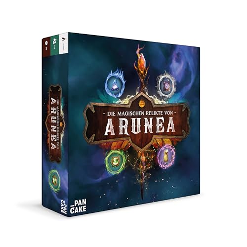 Pancake Games Die magischen Relikte von Arunea: 10-99 Jahre | 2-4 Spieler | Spieldauer: etwa 60 Minuten Pancake Games Die magischen Relikte von Arunea: 10-99 Jahre | 2-4 Spieler | Spieldauer: etwa 60 Minuten von NAUMANN & GÖBEL VERLAGSG.