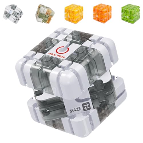 Komplexes Puzzle Mit Rollenden Kugeln,Large Labyrinth 3D Puzzle Maze Cube Engaging Brain Teaser Toy,2-in-1 -Zauberwürfel & Kugel,for Stress Relief & Logic Developmen-B Komplexes Puzzle Mit Rollenden Kugeln,Large Labyrinth 3D Puzzle Maze Cube Engaging Brain Teaser Toy,2-in-1 -Zauberwürfel & Kugel,for Stress Relief & Logic Developmen-B von NAUXIU
