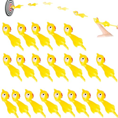 NAUXIU Slingshot Chicken, Finger Slingshot Toy,Finger Stretch Flying Chickens,Toy Novelty Catapult Chicken, Flying Rubber Chicken Slingshot,for Children, Boys, Girls-a NAUXIU Slingshot Chicken, Finger Slingshot Toy,Finger Stretch Flying Chickens,Toy Novelty Catapult Chicken, Flying Rubber Chicken Slingshot,for Children, Boys, Girls-a von NAUXIU