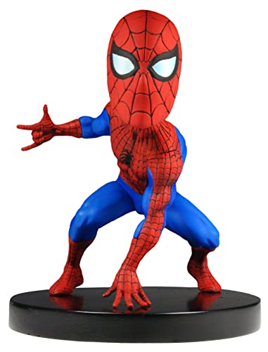 MARVEL 61402 Classic New Spiderman Head Knocker von NECA