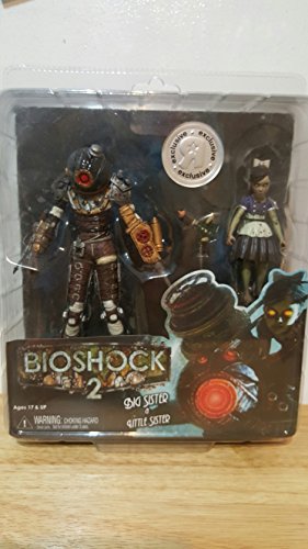 NECA Bioshock 2 Actionfiguren Doppelpack Big Sister & Little Sister 18 cm von NECA