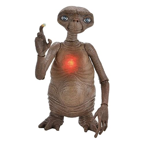 NECA E.T.- Der Ausserirdische LED Actionfigur 40th Anniversary Multicolor, aus Kunststoff, batteriebetrieben, Hersteller von NECA