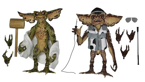 NECA Gremlins 2-7'' Actionfigur Tatttoo Gremlins 2er Set, aus Kunststoff, in Geschenkverpackung von NECA