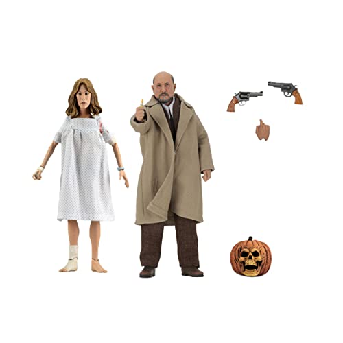 Halloween 2 - Doctor Loomis & Laurie Strode 2-Pack Clothed Action Figures 20cm von NECA