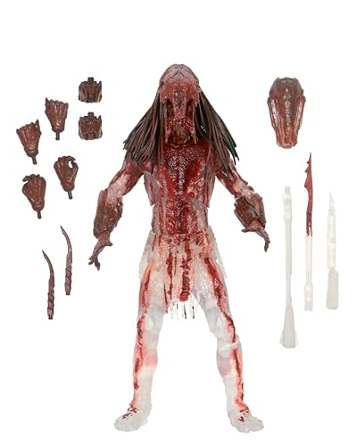 NECA Actionfigur Feral Predator Mit Beuteblut, 18 cm von NECA