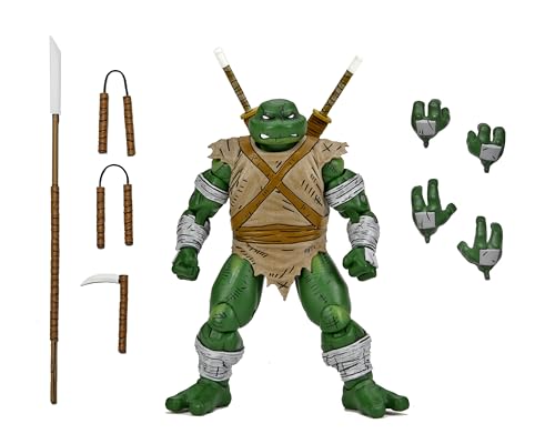 NECA Sammelfigur Teenage Mutant Ninja Turtles (Mirage Comics) – 17,8 cm große Actionfigur – Michelangelo (The Wanderer) von NECA