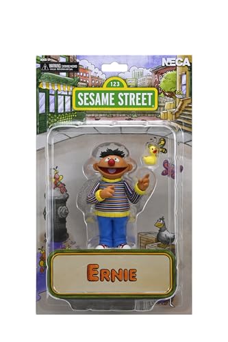 Sesamstraße Actionfigur Ernie Toony Classic Multicolor, aus Kunststoff, in Blisterverpackung, von NECA. Sesamstraße Actionfigur Ernie Toony Classic Multicolor, aus Kunststoff, in Blisterverpackung, von NECA. von NECA
