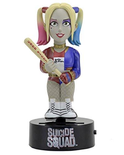 NECA Suicide Squad Body Knocker Harley Quinn Solarbetrieben, 16 cm von NECA