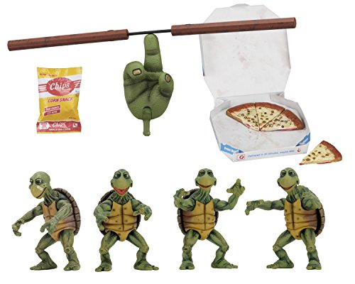 NECA Teenage Mutant Ninja Turtles Action Figure 4-Pack 1/4 Baby Turtles 10 cm von NECA