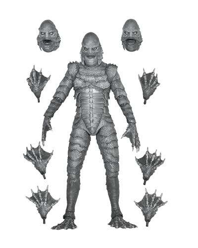 NECA Ultimate Creature (b&w) Fig. 18 cm Creature from The Black Lagoon Universal Monster Monster von NECA