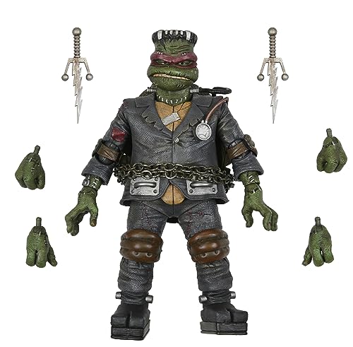 NECA Universal Monsters TMNT Actionfigur 17,8 cm - Ultimate Raphael Frankenstein von NECA