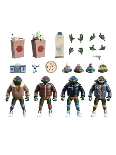 Pack 4 Punk Ninja Turtles Actionfiguren 18 cm Pack 4 Punk Ninja Turtles Actionfiguren 18 cm von NECA