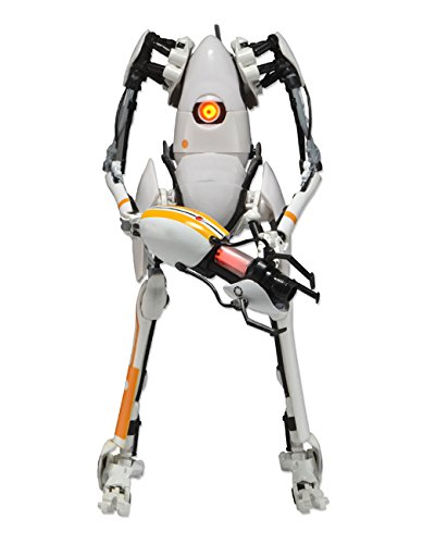 Portal 2 Co-op P-Body Deluxe Actionfigur (inkl. LED-Lichtern) von NECA