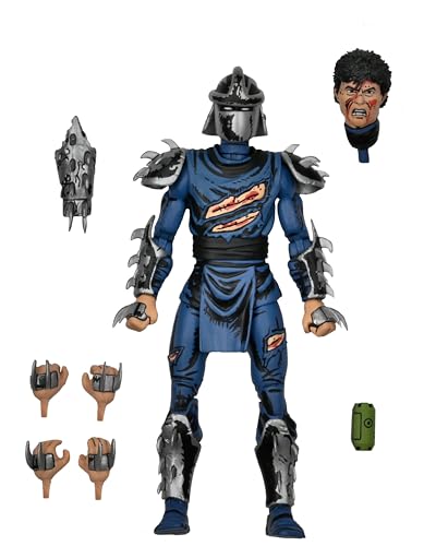 Tortues Ninja (Mirage Comics) Figurine Battle Damaged Shredder 18 cm von NECA