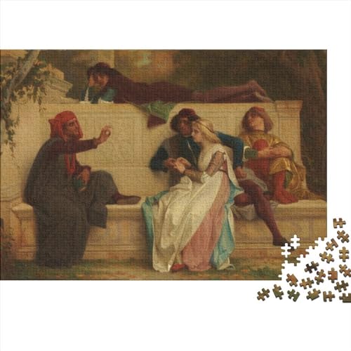 Alexandre Cabanel Puzzle 1000 Teile,Puzzles Für Erwachsene,Impossible Puzzle, Geschicklichkeitsspiel Für Die Ganze Familie, Puzzle Farbenfrohes von NEDLON