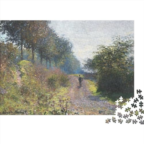 Claude Monet Puzzle 300 Teile,Puzzles Für Erwachsene,Impossible Puzzle, Geschicklichkeitsspiel Für Die Ganze Familie, Puzzle Farbenfrohes von NEDLON