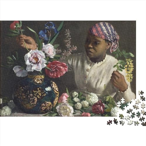 Jean Frédéric Bazille Puzzle 1000 Teile Erwachsene Lustige, Kunst Puzzles Klassische, Museum Puzzles, Weltberühmte Gemälde Puzzles Schwer, Pädagogisches Spielzeug von NEDLON