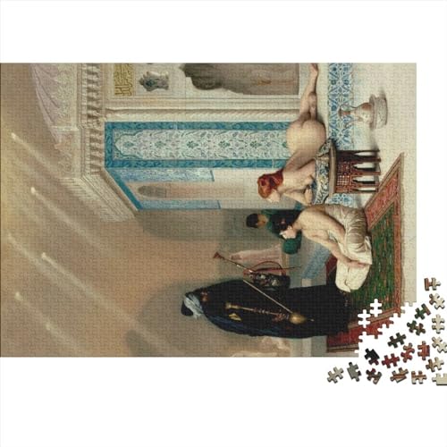 Jean-Leon Gerome Gemälde Puzzle 1000 Teile, Kunst Puzzle Für Erwachsene, Lustige Museum Puzzle Erwachsene Anspruchsvoll,Impossible Puzzle,ideal Als Wandbild Jean-Leon Gerome Gemälde Puzzle 1000 Teile, Kunst Puzzle Für Erwachsene, Lustige Museum Puzzle Erwachsene Anspruchsvoll,Impossible Puzzle,ideal Als Wandbild von NEDLON