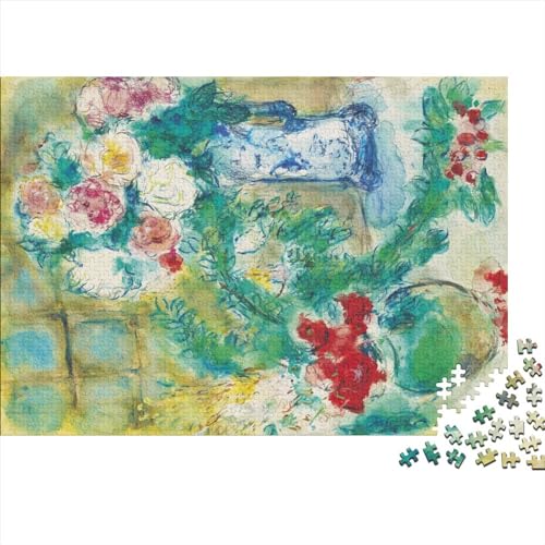 Marc Chagall Puzzlespiel 1000 Teile Kunst Puzzle Für Erwachsene, Impossible Puzzle, Puzzle Erwachsenen, Puzzle Weltberühmte Gemälde, Museum Puzzel 1000pcs Marc Chagall Puzzlespiel 1000 Teile Kunst Puzzle Für Erwachsene, Impossible Puzzle, Puzzle Erwachsenen, Puzzle Weltberühmte Gemälde, Museum Puzzel 1000pcs von NEDLON