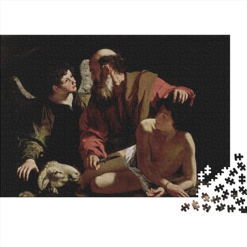 Michelangelo Caravaggio Puzzle, Gemälde Holzpuzzle, Museum Puzzles 1000 Teile, Kunst Puzzle, Gehirntraining Spielzeug Für Kinder, Impossible Puzzle von NEDLON