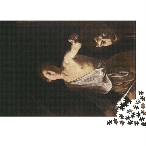 Michelangelo Caravaggio Weltberühmte Gemälde Puzzle 1000 Teile, Museum Puzzle Für Erwachsene, Lustige Kunst Puzzle Erwachsene Anspruchsvoll,Impossible Puzzle,ideal Als Wandbild von NEDLON