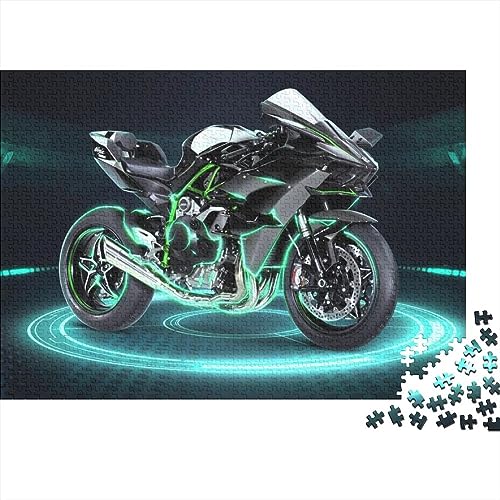 Motorroller Puzzles, Motorrad Puzzle 1000 Pieces, Motorbike Jigsaw Puzzle for Adults, Moto Puzzle, Jigsaw Puzzle Board Puzzles, Impossible Puzzle von NEDLON