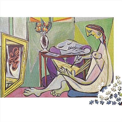 Pablo Picasso Puzzles, Weltberühmte Gemälde Puzzle 1000 Pieces, Painter and His Model Jigsaw Puzzle for Adults, Gemälde Puzzle, Jigsaw Puzzle Board Puzzles, Impossible Puzzle von NEDLON