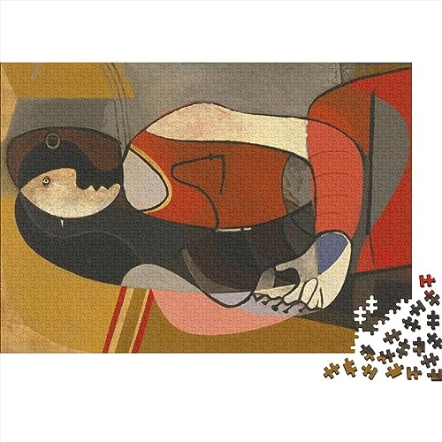 Pablo Picasso Weltberühmte Gemälde Puzzles 1000 Teile Für Erwachsene Teenager, Seated Woman Hölzernes Puzzle Für Familienspiel, Gemälde Puzzle 1000pcs von NEDLON