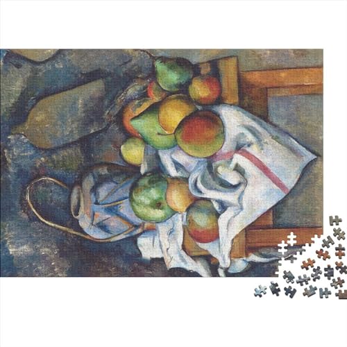 Paul Cézanne Holz-Puzzle Weltberühmte Gemälde Puzzle Für Erwachsene, Tolles Geschenk Lernspiel Spielzeug Geschenk Für Kunst Holzpuzzle 1000pcs von NEDLON