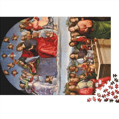 Raffaello Santi Museum Puzzle 1000 Teile, Weltberühmte Gemälde Puzzle Für Erwachsene, Lustige Gemälde Puzzle Erwachsene Anspruchsvoll,Impossible Puzzle,ideal Als Wandbild von NEDLON