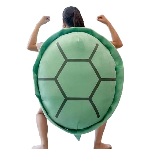 Schildkrötenpanzerkissen – Kuscheltier, tragbares Schildkrötenpanzerkissen | Weiches, gemütliches Schildkrötenpanzer-Kissen, lustiges, einzigartiges tragbares Schildkrötenpanzer-Schlafkissen aus Plüsc von NEECS