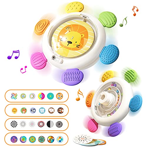 【2024 Neueste】 NEEMOSI Saugnapf Spielzeug Baby 3 Stück Sensorik Spinner Spielzeug für Baby Drehspielzeug Badewannenspielzeug Baby Spielzeug Suction Cup Geschenke ab 1 Jahr Kinder Junge Mädchen (DIY) von NEEMOSI