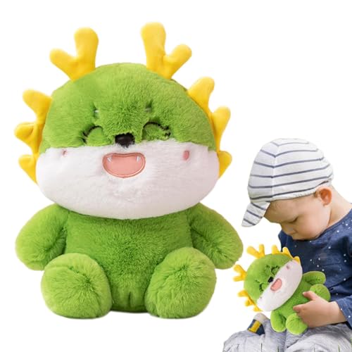 NEFLUM Drache Stofftier,Drachen Plüschpuppe | Niedlicher Drache Plüsch - Tierisches Plüschtier, weiche Drachendekoration, Drachenspielzeug für Kinder, Schlafzimmer, Wohnzimmer, 22,9 cm von NEFLUM