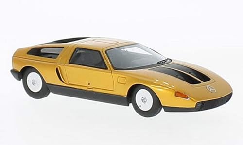 NEO+ Modellauto Mercedes-Benz C111-IID 1976 Metallic Orange 1:43 - Auto, Sammlerstück für Erwachsene und Mercedes-Benz-Fans von NEO+