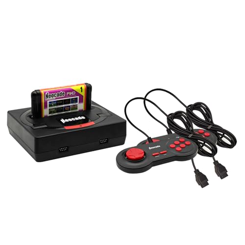 Retro-Spielkonsole für Sega Genesis, mit 12 MD Multi Games Cartridges und 20 eingebauten Spielen von NEOCADE