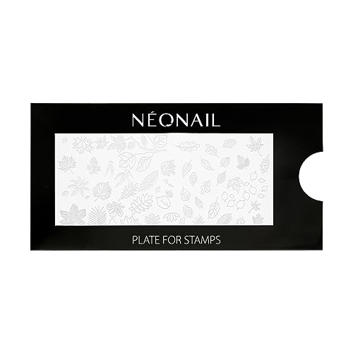 NEONAIL Stamping Plate 21 - Stamping Platte - Schablonen Platte - Nail Art - Nageldesign - Nagel Stempel Schablone - French Nails Schablone - Nagelkunst Stempel von NÉONAIL