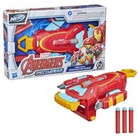 HASBRO F0266EU4 Hasbro Marvel Avengers Mech Strike Iron Man Strikeshot Handschuh von NERF