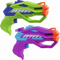 HASBRO F84365L0 Nerf Super Soaker DinoSquad Raptor-Surge - Dual Pack von NERF