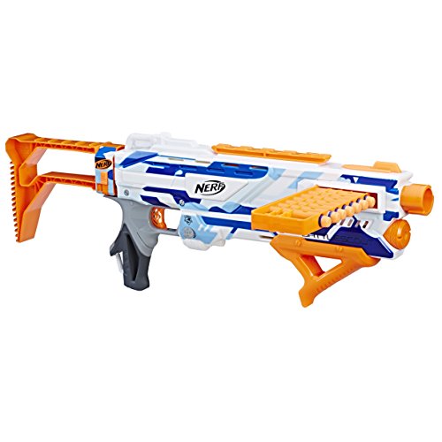 Hasbro C2779 Nerf N-Strike Elite Battlescout ICS-10 Armbrust Gewehr Darts, Mehrfarbig von NERF