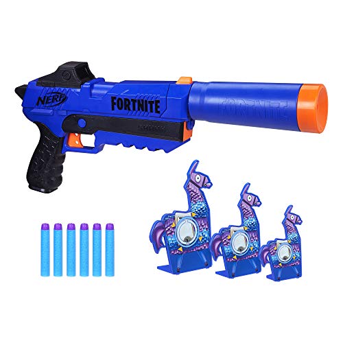 Hasbro E8556EU4 Nerf Fortnite SPR und Llama Ziele, Spielblaster von NERF