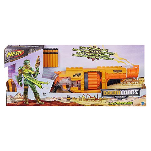 NERF Hasbro B3189EU4 - Doomlands Lawbringer, Spielzeugblaster von NERF