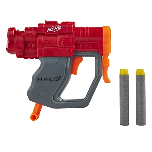 NERF MicroShots Halo SPNKr -- Mini Dart-Firing Blaster and 2 Darts -- Collectible Blaster for Halo Video Game Fans Battlers von NERF