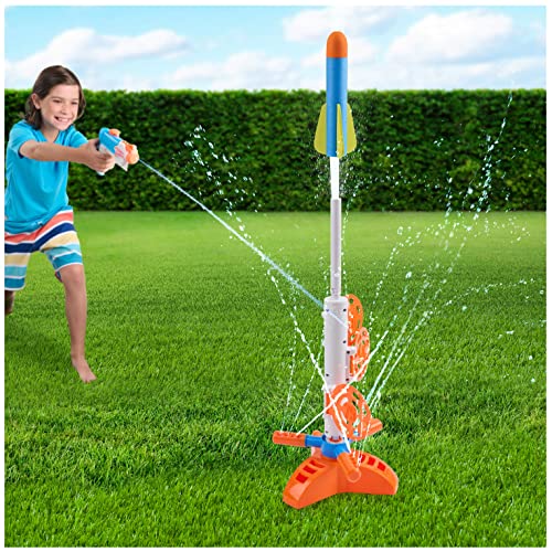 NERF Super Soaker SkyBlast Ziel-Sprinkler für Kinder im Freien Spielen - Sommer Wasserspiele von NERF