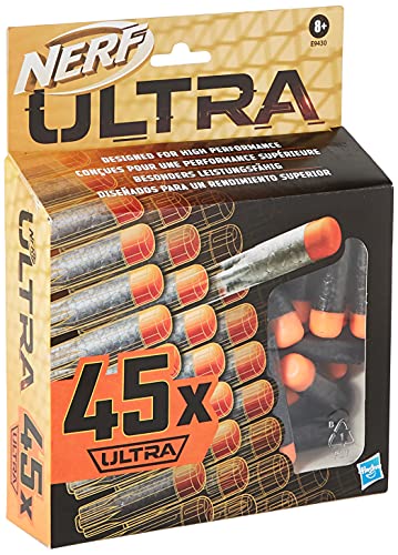 NERF Ultra 45-Dart Nachfüllpack – der ultimative NERF Dart Spaß – Nur mit NERF Ultra Blastern kompatibel von NERF