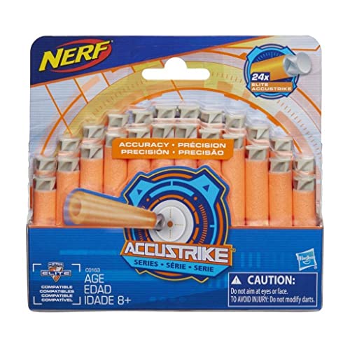 Nerf C0163 Darts Blaster, Braun/A, 24 Stück von NERF