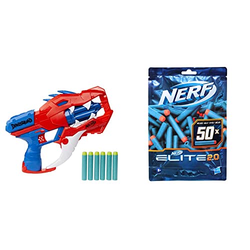 NERF Elite 2.0 Double Punch motorisiert Blaster mit 50 Darts