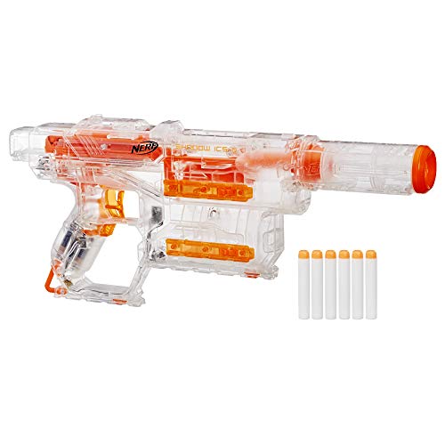 Nerf E2655F02 Modulus Ghost Ops Shadow ICS-6, farblos von NERF